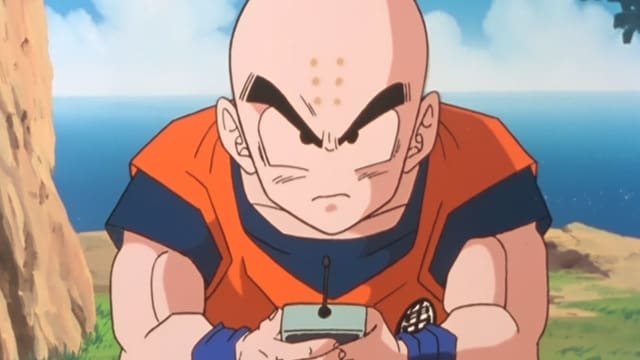¡La frustración de Cell! Krilin destruye a Número 18