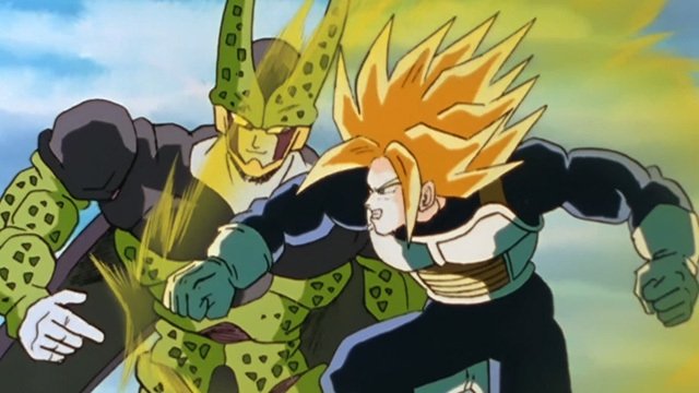 ¡Despierta el poder superior! Trunks ha dejado atrás a Vegeta
