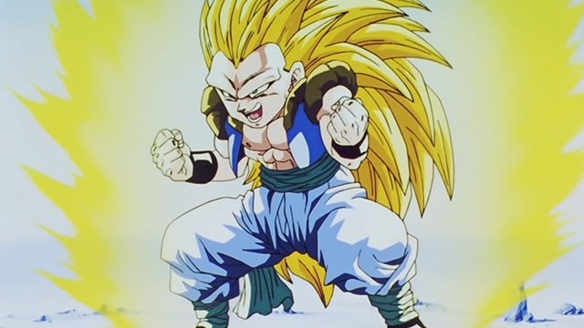 ¡El as bajo la manga de Gotenks! ¡Transformación! ¡Super Gotenks 3!