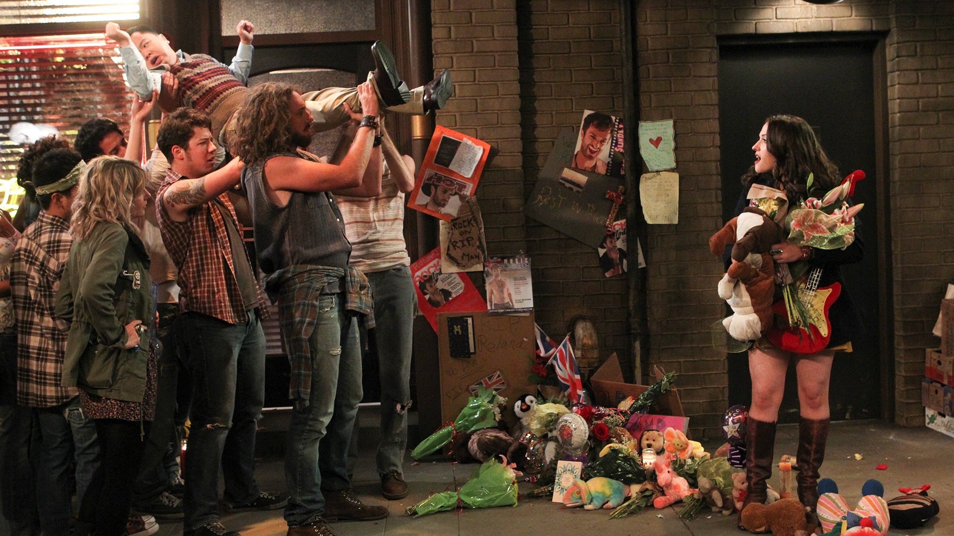 Y la pequeña inaguración