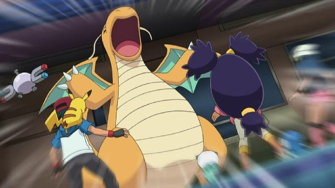 ¡Iris y el Dragonite solitario!