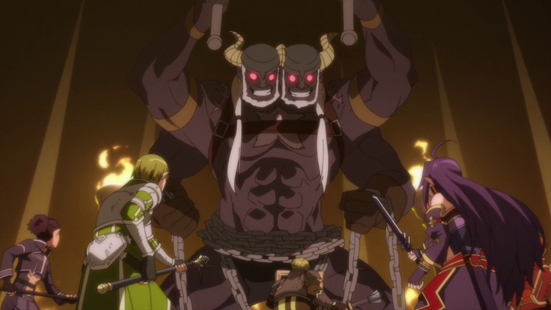 El monumento de los espadachines