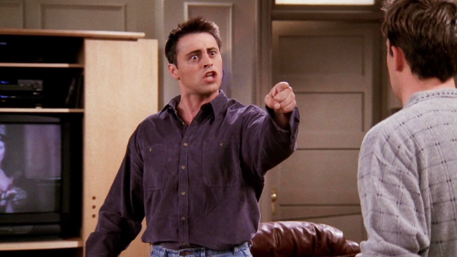 El de cuando Chandler se pasa de la raya